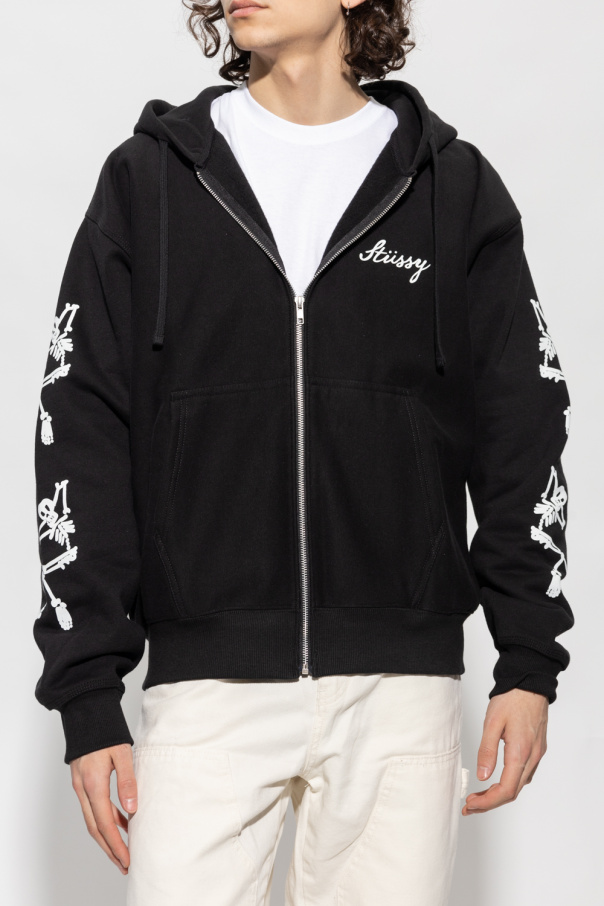 百貨店福袋 - Stussy hoodie up Black France SchaferandweinerShops - Zip Clothing